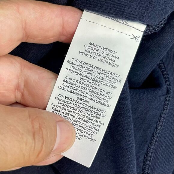 Polo by Ralph Lauren Navy 1/2 Zip Pullover Sweater. Size XXL. - Picture 5 of 8